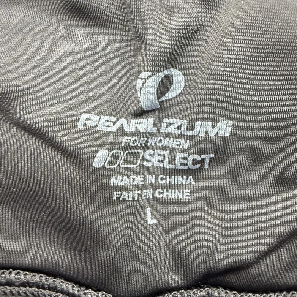 Pearl Izumi‎ Select Women L Large Black Cycling Athletic Running Skirt Comfort